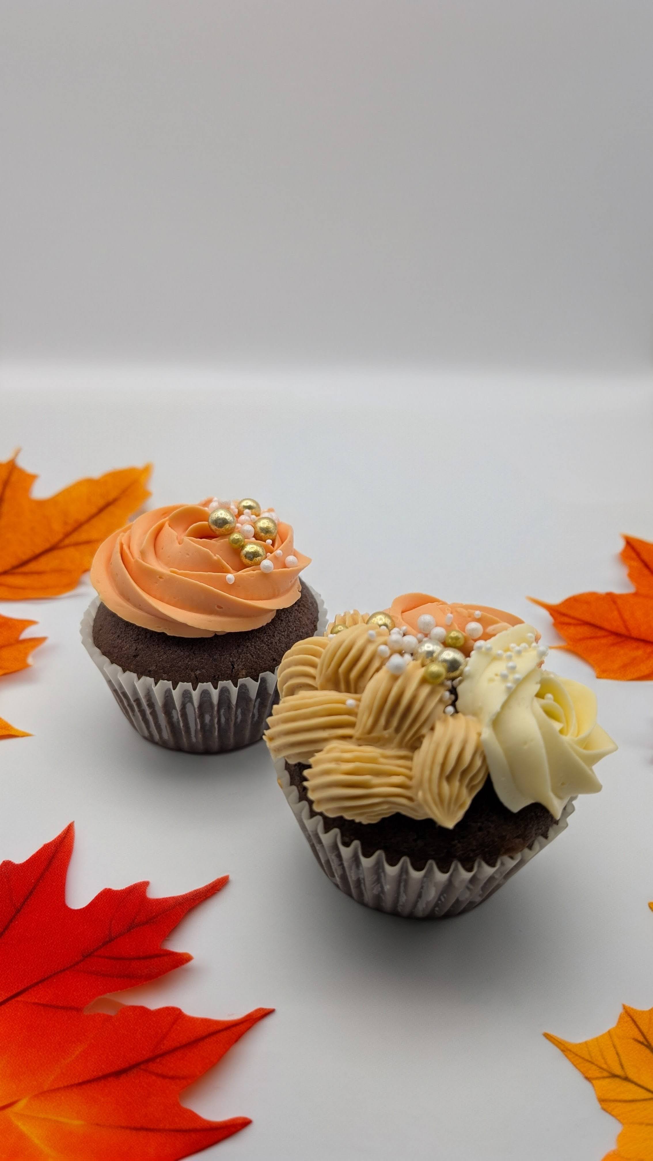 Herbstliche Cupcakes